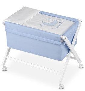 Minicuna Bebé Tijera Pirulos A dormir Celeste