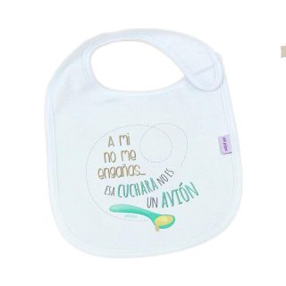 Babero Bebé Divertido A mi no me engañas... Mi Pipo