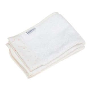 Toallas Secababas Bebé Cambrass Astra Rosa (x2 uds.)