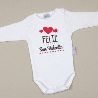 Body Bebé San Valentín Mi Pipo Feliz San Valentín