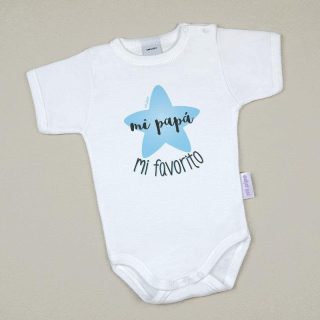 Body Bebé Mi Papá mi Favorito Mi Pipo