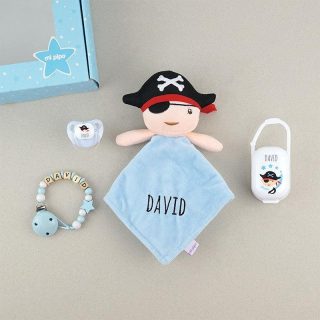 Caja Regalo Bebé Personalizada Pirata Mi Pipo