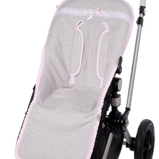 Funda Colchoneta Silla Verano Flores Liberty Bordados Dominguez