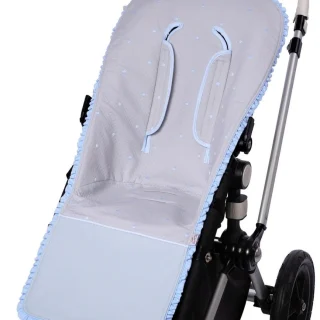 Funda para Silla Verano Gris Celeste Bebiti