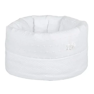 Cesta Bebé Canastilla Toscana Blanco Bimbi Class