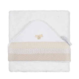 Capa de Baño Bebé Venecia Camel Bimbi Class