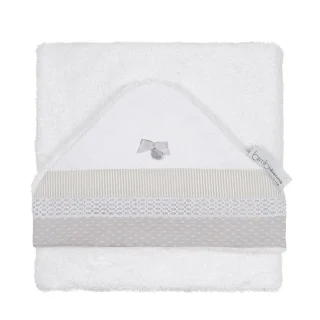 Capa de Baño Bebé Venecia Gris Bimbi Class