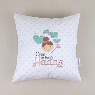 Cojín Creo en las Hadas Mi Pipo