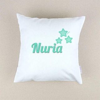 Cojín Personalizado Infantil 3 estrellas Mi Pipo