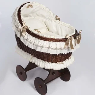 Moises de Mimbre Piqué Royal Beige