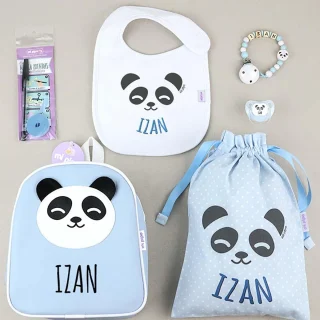 Pack Ahorro Vamos al Cole Panda Azul Mi Pipo