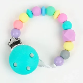 Chupetero Cadenita Silicona Mi Pipo Candy