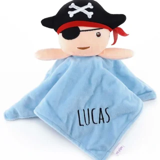 Dou dou Sonajero Peluche Pirata Personalizado Mi Pipo