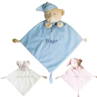 Dou Dou Peluche Bebé Personalizado Osito Nanetes Liso