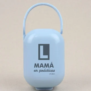 Caja Portachupetes Divertida Mamá en Prácticas Mi Pipo