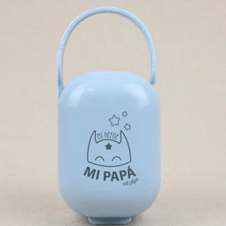 Caja Portachupetes Divertida Mi Héroe mi Papá Mi Pipo