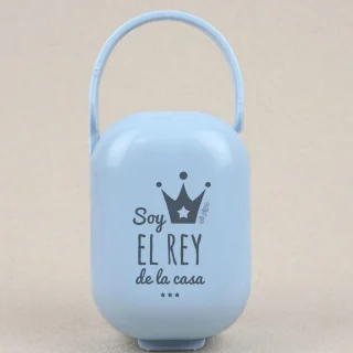 Caja Portachupetes Soy el Rey dela Casa Mi Pipo