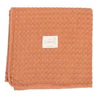 Manta Crochet Algodon Bimbi Casual Teja