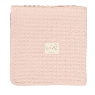 Manta Crochet Algodon Bimbi Casual Rosa