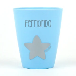 Vaso Personalizado Mi Pipo Celeste