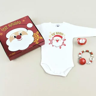 Caja Regalo Feliz Navidad Papá Noel Mi Pipo