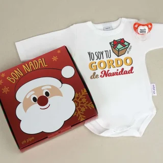 Caja Regalo Navidad Yo soy tu gordo de Navidad Mi Pipo