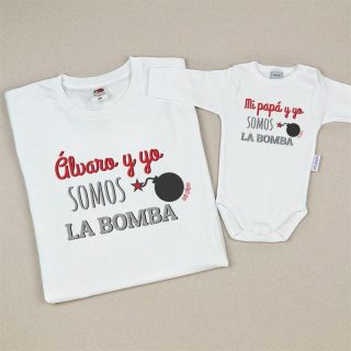 Pack Papá-Hijo/a Somos la Bomba Mi Pipo