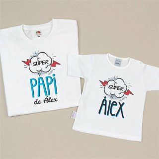 Pack Papá-Hijo/a Super Papi de Mi Pipo