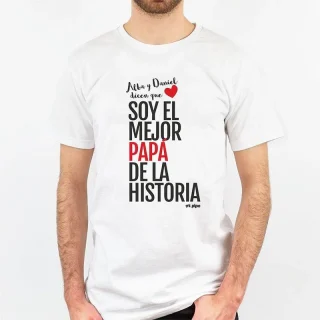 Camiseta o Sudadera Hombre El mejor Papá de la Historia Mi Pipo
