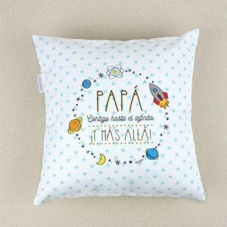 Cojín Divertido Infantil Papá hasta el infinito y más allá Mi Pipo