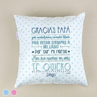 Cojín Divertido Infantil Gracias Papá Mi Pipo
