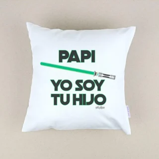 Cojín Divertido Infantil Papi yo Soy tu Hijo Mi Pipo