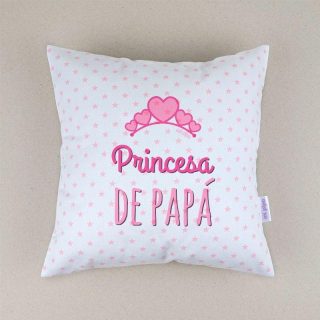 Cojín Divertido Infantil Princesa de Papá Mi Pipo