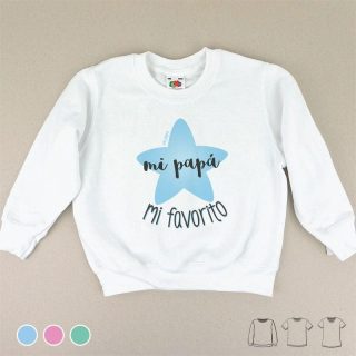 Camiseta o Sudadera Niños Mi Papá mi Favorito Mi Pipo