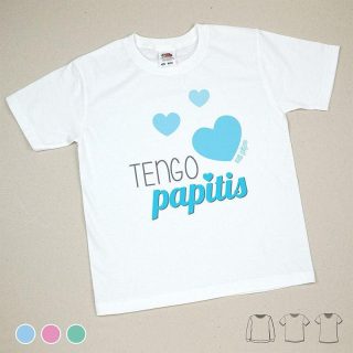 Camiseta o Sudadera Niños Tengo Papitis Mi Pipo