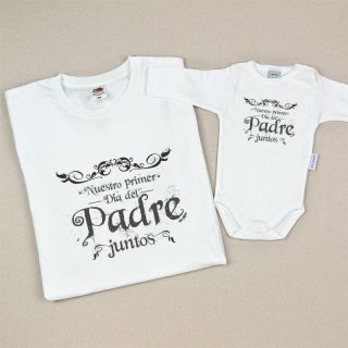 Pack Papá-Hijo/a Nuestro Primer Día del Padre Juntos Mi Pipo