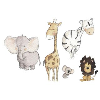 Vinilo Decorativo Infantil Madagascar Sueños de Cigüeña