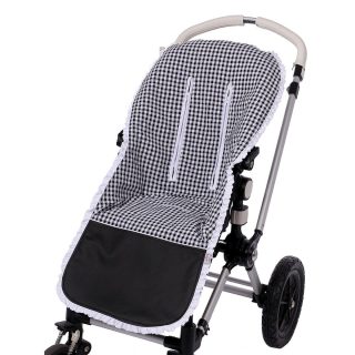 Funda Sillita Vichy Negro Bebiti Nanetes