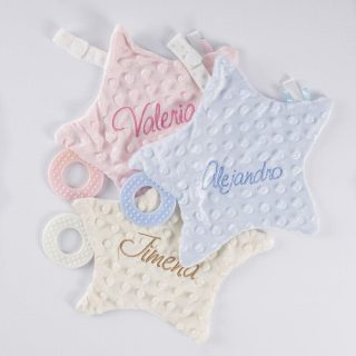 Dou dou Bebé Personalizado con Mordedor Estrella Nanetes