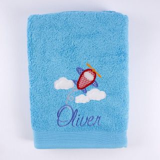 Toallas Personalizadas Avión en Nubes Nanetes