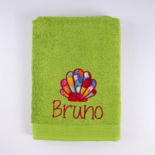 Toallas Personalizadas Bordadas Conchas Marinas Nanetes