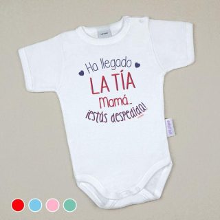 Body Bebé Divertido Ha llegado la Tia