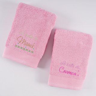 Juego de Toallas Personalizadas Mama-hijo a Juego Nanetes