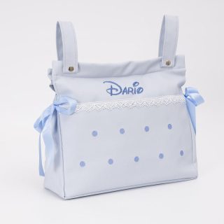 Bolso Panera Carro Bebé Andumodin Polipiel Levante Celeste