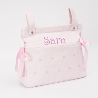 Bolso Panera Carro Bebé Andumodin Polipiel Levante Rosa