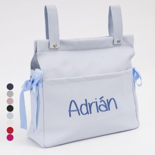 Bolso Talega Polipiel Personalizada Carro Bebé Nanetes