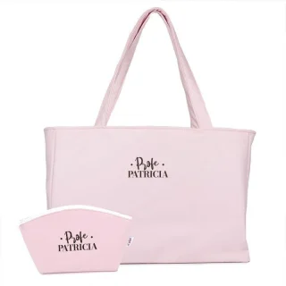 Bolso Shopper con Neceser Polipiel Profe con Nombre Mi Pipo
