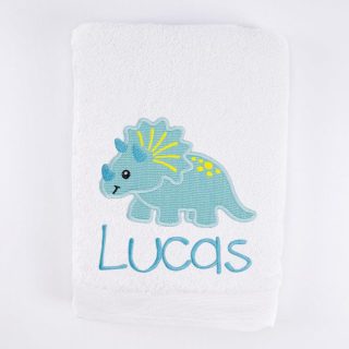 Toallas Personalizadas Infantiles Triceratops Nanetes