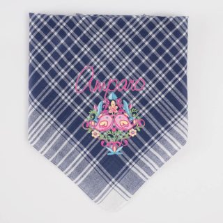 Pañuelo Fallero Personalizado Nombre Pajaritos