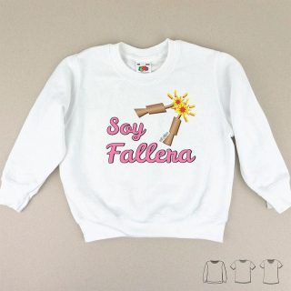 Camiseta o Sudadera Niños Soy Fallera Petardos Mi Pipo